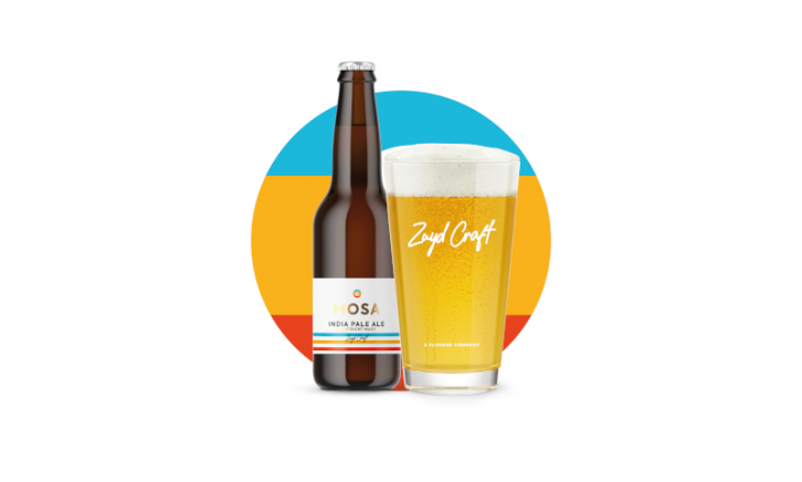 Mosa IPA Bier flesje en glas